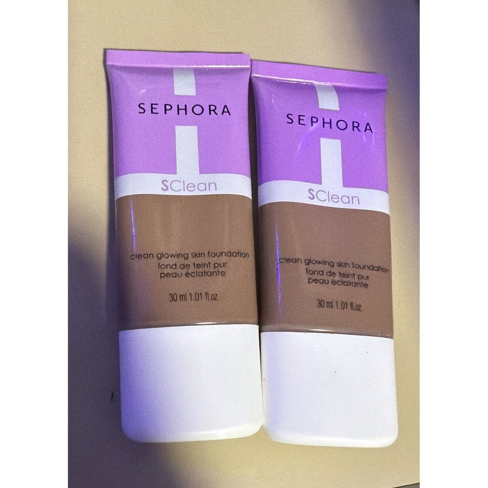 Sephora Skin Glowing Foundation Bundle #29 Lot Of 2 Makeup Sephora Skincare